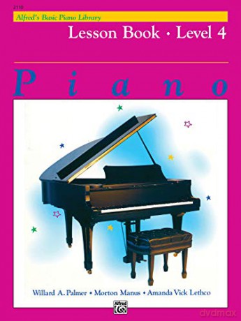 Alfred's Basic Piano Library: Lesson Book 4: BK 4 - Manus and Lethco Palmer [KSIĄŻKA]