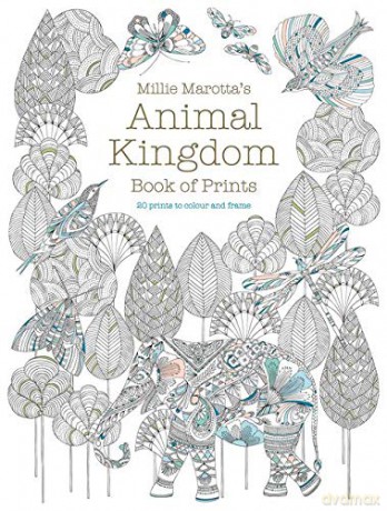 Animal Kingdom Book of Prints (Colouring Books) (Millie Marotta) - Millie Marotta [KSIĄŻKA]
