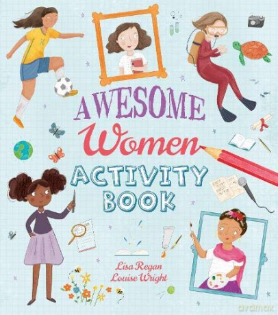 Awesome Women Activity Book - Lisa Regan [KSIĄŻKA]