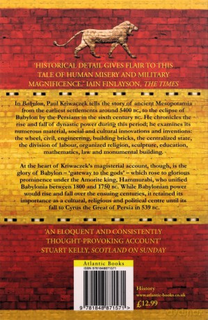 Babylon: Mesopotamia and the Birth of Civilization - Paul Kriwaczek [KSIĄŻKA]