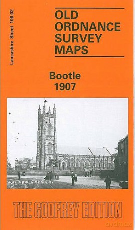 Bootle 1907: Lancashire Sheet 106.02 (Old O.S. Maps of Lancashire) - Mike Greatbatch [KSIĄŻKA]