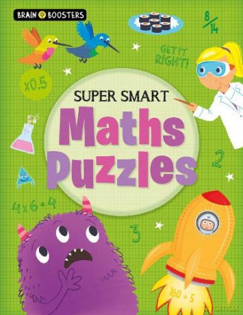 Brain Boosters: Super-Smart Maths Puzzles - Lisa Regan [KSIĄŻKA]