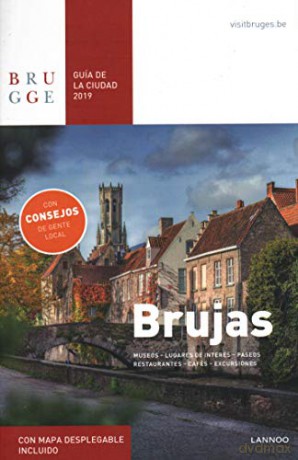 Brujas Guia de la Cuidad 2019: Museos - Lugares de interés - Paseos - Restaurants - Cafés - Alojamiento - Excursiones - Sophie Allegaert [KSIĄŻKA]