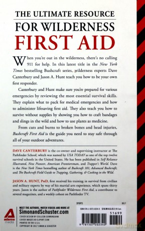 Bushcraft First Aid: A Field Guide to Wilderness Emergency Care - Dave Canterbury [KSIĄŻKA]
