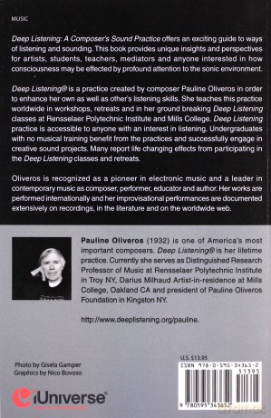 Deep Listening: A Composer's Sound Practice - Pauline Oliveros [KSIĄŻKA]