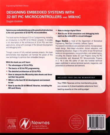 Designing Embedded Systems with 32-Bit PIC Microcontrollers and MikroC - Dogan Ibrahim [KSIĄŻKA]
