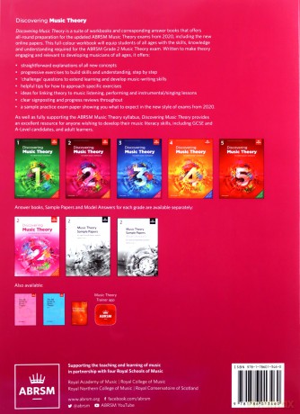 Discovering Music Theory, The ABRSM Grade 2 Workbook (Theory workbooks (ABRSM)) - ABRSM [KSIĄŻKA]
