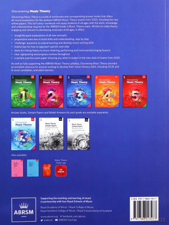 Discovering Music Theory, The ABRSM Grade 3 Workbook (Theory workbooks (ABRSM)) - ABRSM [KSIĄŻKA]