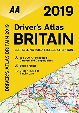 Drivers Atlas Britain 2019 Flexibound (AA Road Atlas Britain) - AA Publishing [KSIĄŻKA]