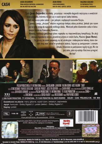 Ca$h - Pojedynek oszustów (Cash) [DVD]