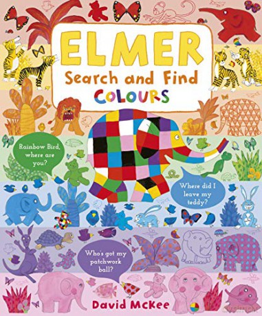 Elmer Search and Find Colours (Elmer Picture Books) - David McKee [KSIĄŻKA]