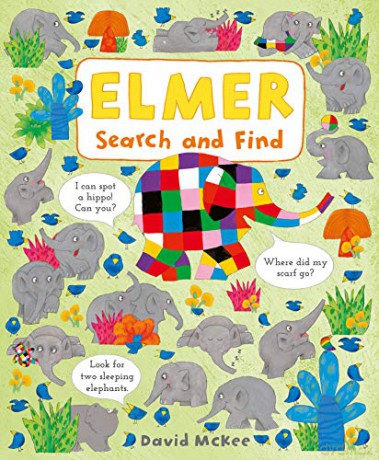 Elmer Search and Find: 1 (Elmer Picture Books) - David McKee [KSIĄŻKA]