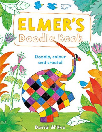 Elmer's Doodle Book: 1 - David McKee [KSIĄŻKA]