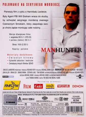 Czerwony Smok (Manhunter) (digipack) [DVD]