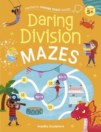 Fantastic Finger Trace Mazes: Daring Division Mazes - Catherine Casey [KSIĄŻKA]