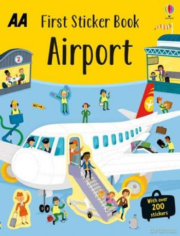 First Sticker Book Airport - AA Publishing [KSIĄŻKA]