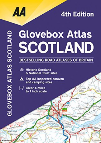 Glovebox Atlas Scotland (Aa Road Atlas) - AA Publishing [KSIĄŻKA]
