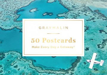 Gray Malin: 50 Postcards (Postcard Book): Make Every Day a Getaway - Gray Malin [KSIĄŻKA]