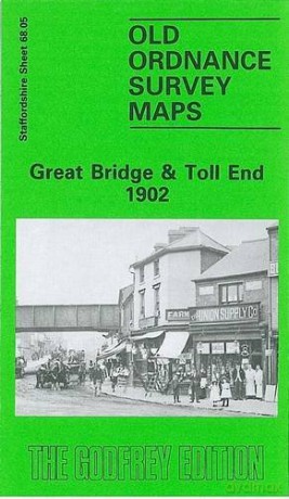 Great Bridge and Toll End 1902: Staffordshire Sheet 68.05 (Old O.S. Maps of Staffordshire) - Robin Pearson [KSIĄŻKA]
