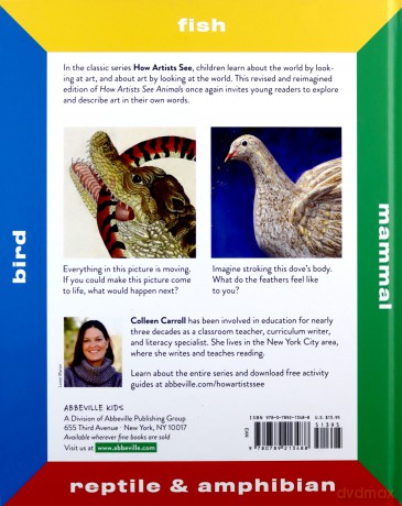How Artists See Animals: Mammal, Fish, Bird, Reptile (How Artists See new series) - Colleen Carroll [KSIĄŻKA]