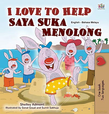 I Love to Help (English Malay Bilingual Book for Kids) (English Malay Bilingual Collection) - Shelley Admont [KSIĄŻKA]