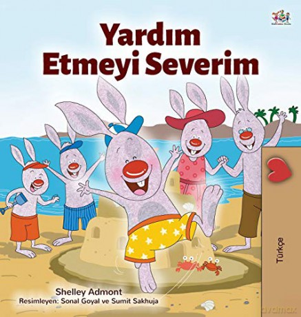 I Love to Help (Turkish Children's Book) (Turkish Bedtime Collection) - KidKiddos Books [KSIĄŻKA]