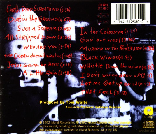 Tom Waits: Bone Machine [CD]