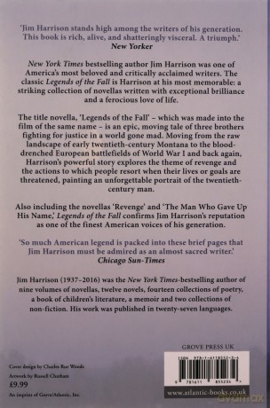 Legends of the Fall - Jim Harrison [KSIĄŻKA]