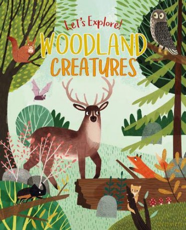 Let's Explore! Woodland Creatures (Arcturus Let's Explore Series) - Claire Philip [KSIĄŻKA]