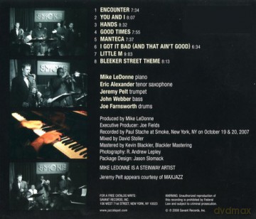 Mike LeDonne: FiveLive [CD]