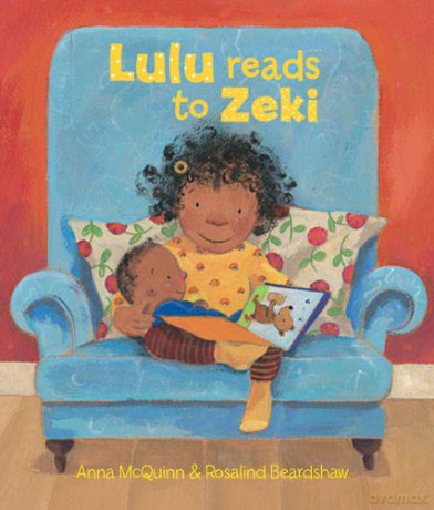 Lulu Reads to Zeki (Booky Girl Lulu) - Anna McQuinn [KSIĄŻKA]