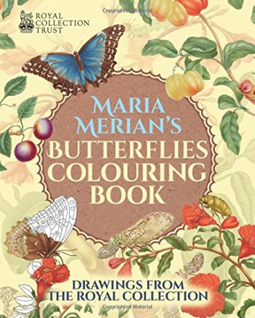 Maria Merian's Butterflies Colouring Book (Colouring Books) - Maria Merian [KSIĄŻKA]