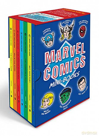 Marvel Comics Mini-Books: A History and Facsimiles of Marvel's Smallest Comic Books - Marvel Entertainment [KSIĄŻKA]