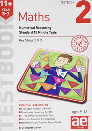 Maths Year 5-7 Testbook 2: Numerical Reasoning Standard 15 Minute Tests - Stephen C. Curran [KSIĄŻKA]