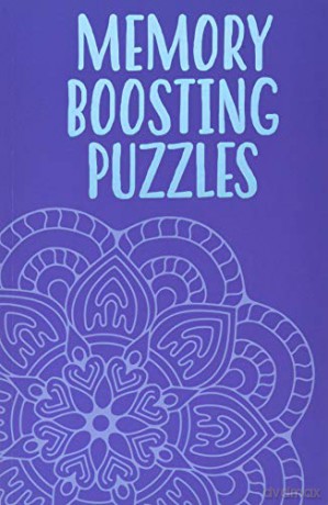 Memory Boosting Puzzles (Deluxe 192pp Puzzles) (192pp Royal-format foil puzzles) - Eric Saunders [KSIĄŻKA]
