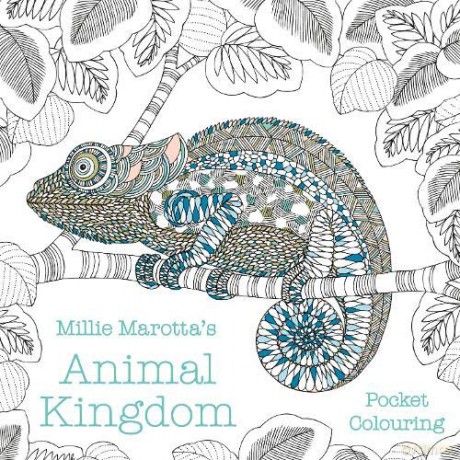 Millie Marotta's Animal Kingdom Pocket Colouring - Millie Marotta [KSIĄŻKA]