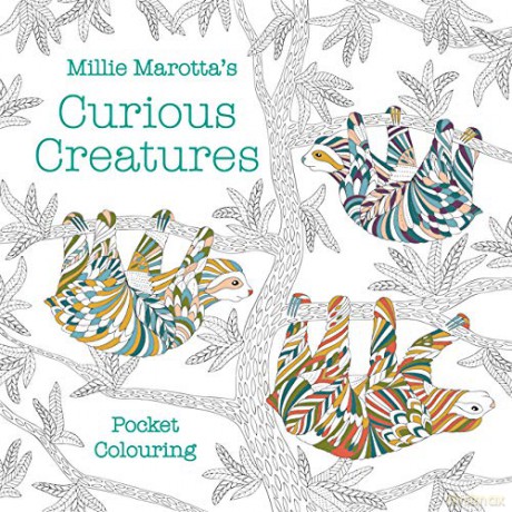 Millie Marotta's Curious Creatures Pocket Colouring - Millie Marotta [KSIĄŻKA]