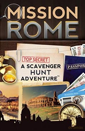 Mission Rome: A Scavenger Hunt Adventure (For Kids): A Scavenger Hunt Adventure: (Travel Book For Kids) - Catherine Aragon [KSIĄŻKA]