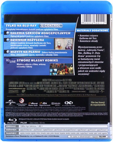 Hellboy: Złota Armia [Blu-Ray] 