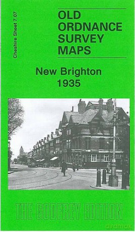 New Brighton 1935: Cheshire Sheet 7.07b (Old Ordnance Survey Maps of Cheshire) - Derrick Pratt [KSIĄŻKA]