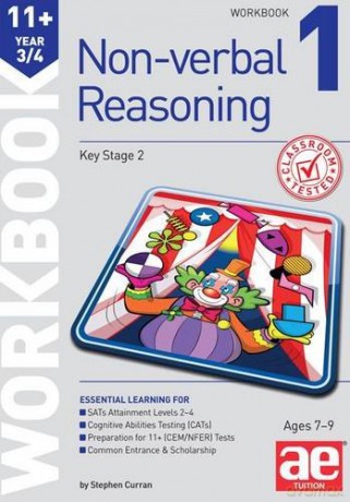 Non-Verbal Reasoning Year 3/4 Workbook 1: Including Multiple Choice Test Technique - Stephen C. Curran [KSIĄŻKA]