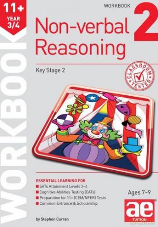 Non-Verbal Reasoning Year 3/4 Workbook 2: Including Multiple Choice Test Technique - Stephen C. Curran [KSIĄŻKA]