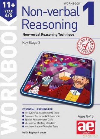 Non-verbal Reasoning Year 4/5 Workbook 1: Non-verbal Reasoning Technique - Andrea F. Richardson [KSIĄŻKA]