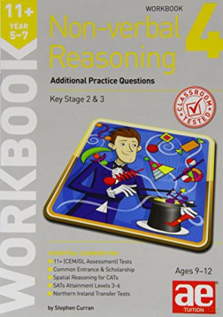 Non-verbal Reasoning Year 5-7 Workbook 4: Additional Practice Questions - Stephen C. Curran [KSIĄŻKA]