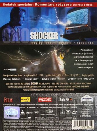 Shocker (digipack) [DVD]
