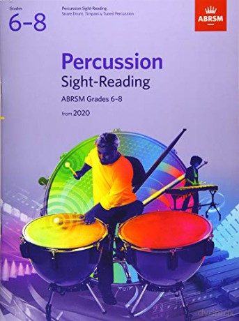 Percussion Sight-Reading, ABRSM Grades 6-8: from 2020 (ABRSM Sight-reading) - ABRSM [KSIĄŻKA]