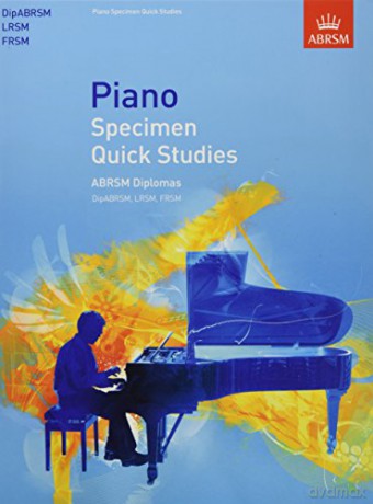 Piano Specimen Quick Studies: ABRSM Diplomas (DipABRSM, LRSM, FRSM) (ABRSM Sight-reading) - ABRSM [KSIĄŻKA]