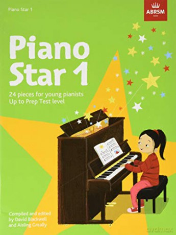 Piano Star, Book 1: 24 Pieces for Young Pianists Up to Prep Test Level (ABRSM Exam Pieces) - David Blackwell [KSIĄŻKA]