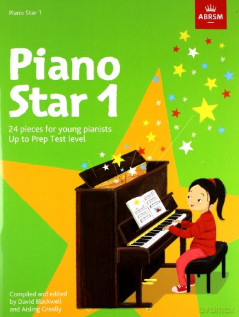 Piano Star, Book 1: 24 Pieces for Young Pianists Up to Prep Test Level (ABRSM Exam Pieces) - David Blackwell [KSIĄŻKA]