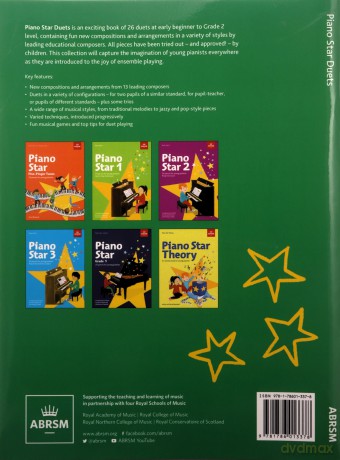 Piano Star: Duets (Star Series (ABRSM)) - ABRSM [KSIĄŻKA]